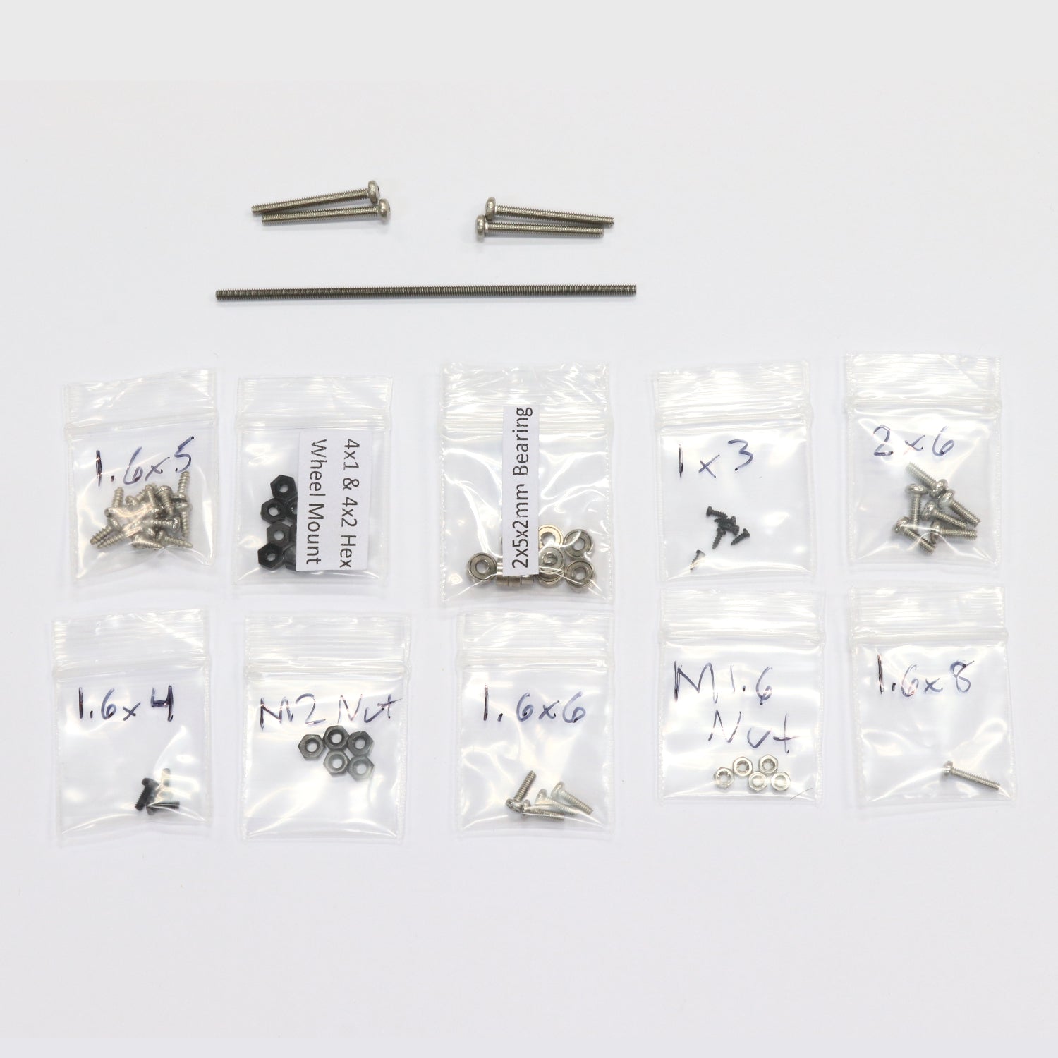 Hardware Kit for Make It RC FP UC1 Chassis