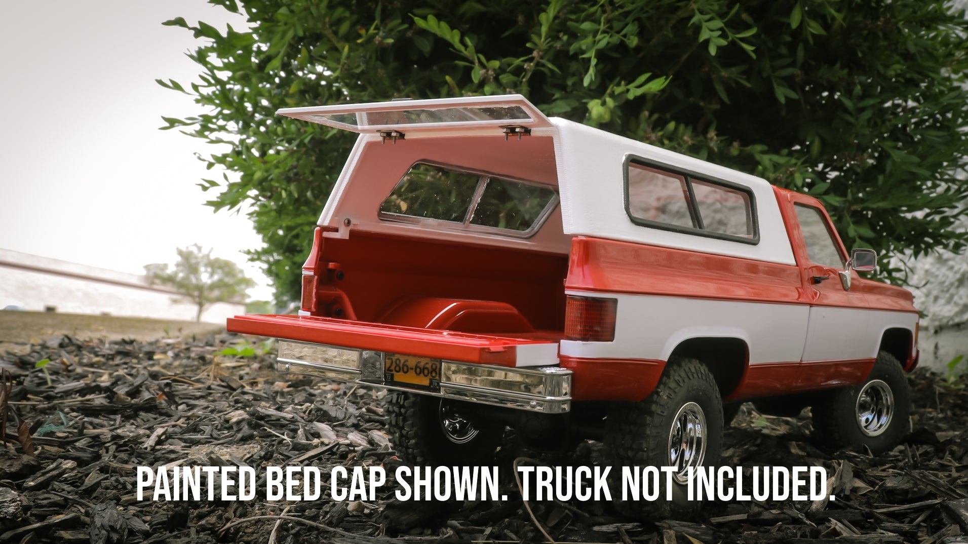 Make It RC Bed Cap/Camper Shell Kit for FMS Chevy K10 and Eazy RC Glacier