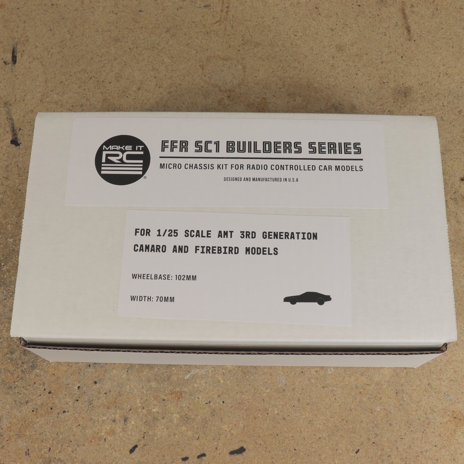 FFR SC1 Builders Series Kit for AMT 3rd Gen Camaro and Firebird Models