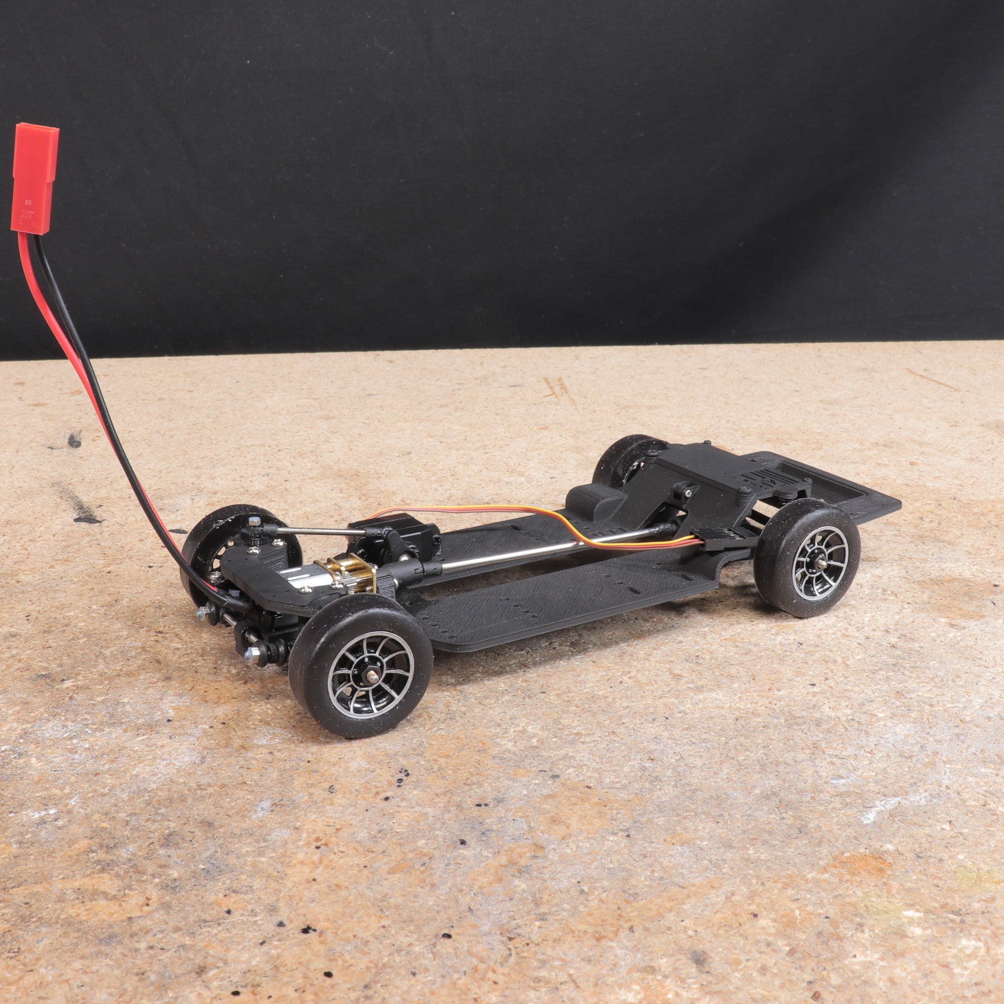 "The General" ARTR Make It RC FFR SC1 1/25 Chassis for 69 Charger